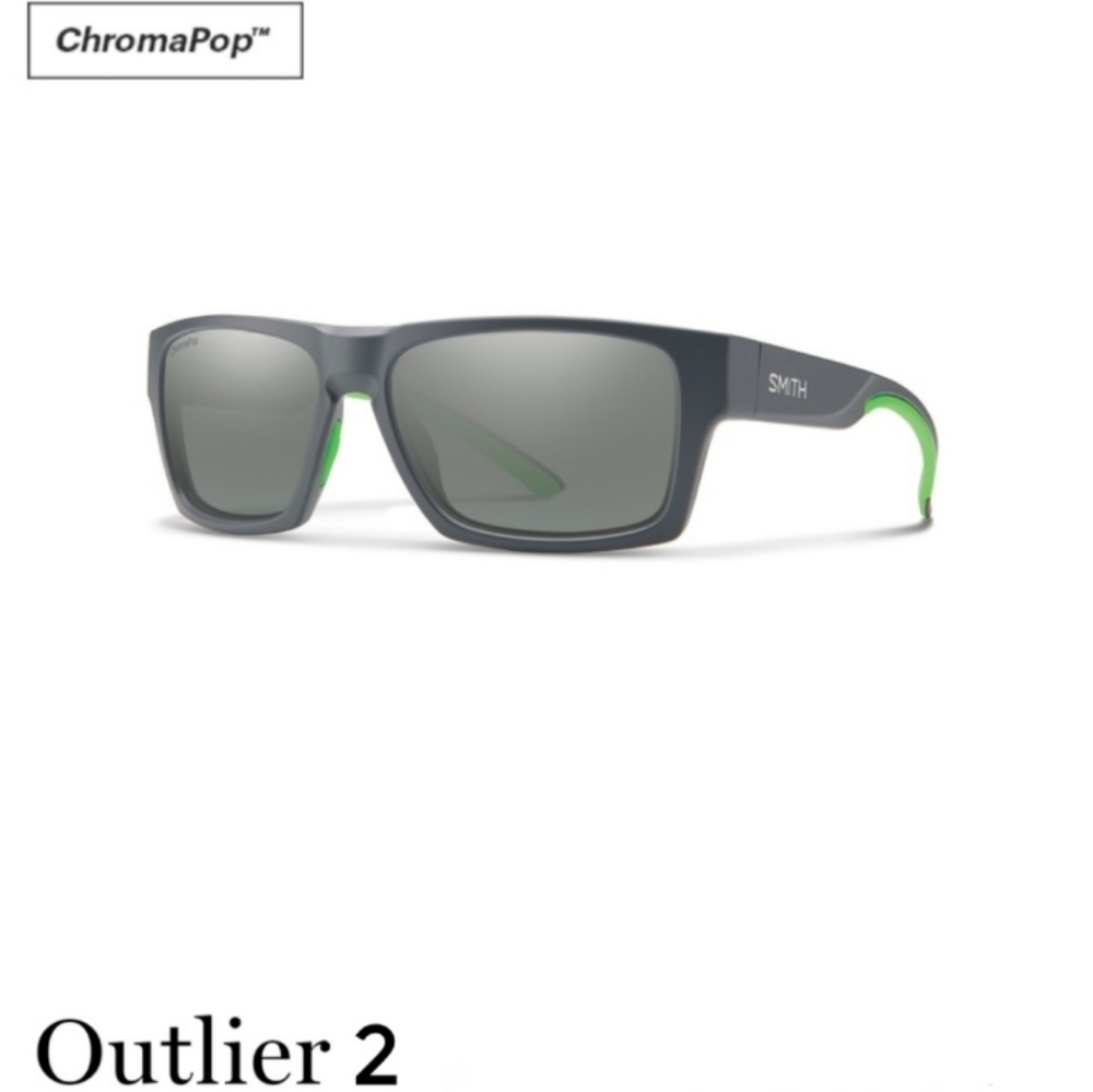 SMITH optics outlier 2 matte cement gray green